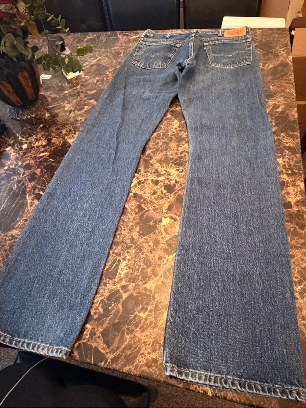 Levi’s 517 Bootcut Jeans Men’s 33x36 Medium Wash Blue Denim Classic Fit